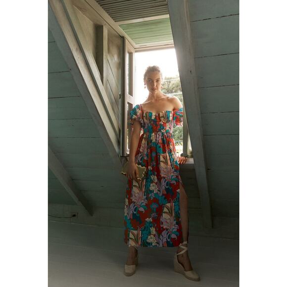 TUCKERNUCK Climbing Cosmos Valerie Dress Size 14 NWT Retail $298 Tuckernuck - Picture 7 of 8